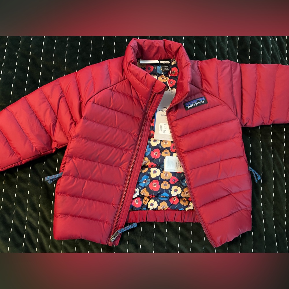 New with Tags! Baby/toddler down Patagonia coat